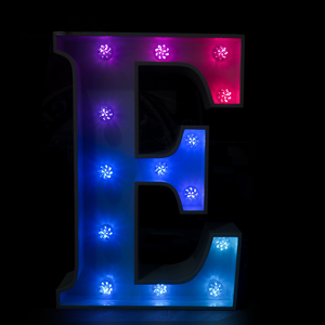 RGB Marquee Letters & Lights