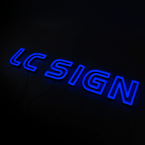 180 Degree Acrylic Faux Neon Signs