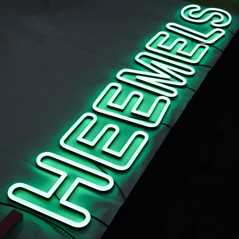 180 Degree Acrylic Faux Neon Signs
