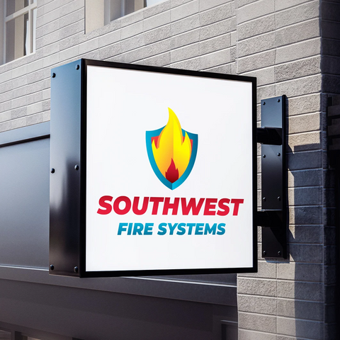Double-sided LED Normal Style Projecting Signs – LC Sign